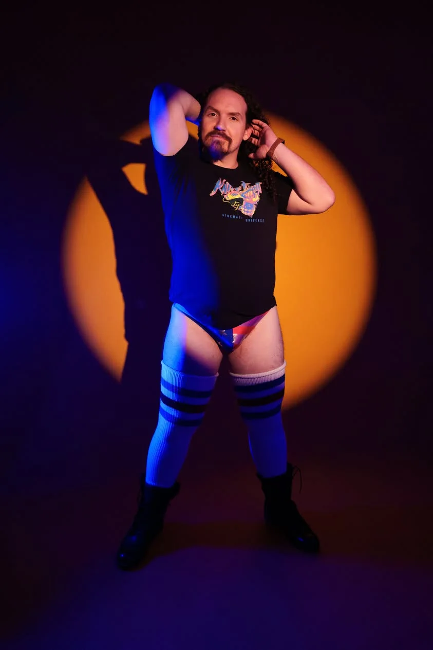 Burlesque performance photograph